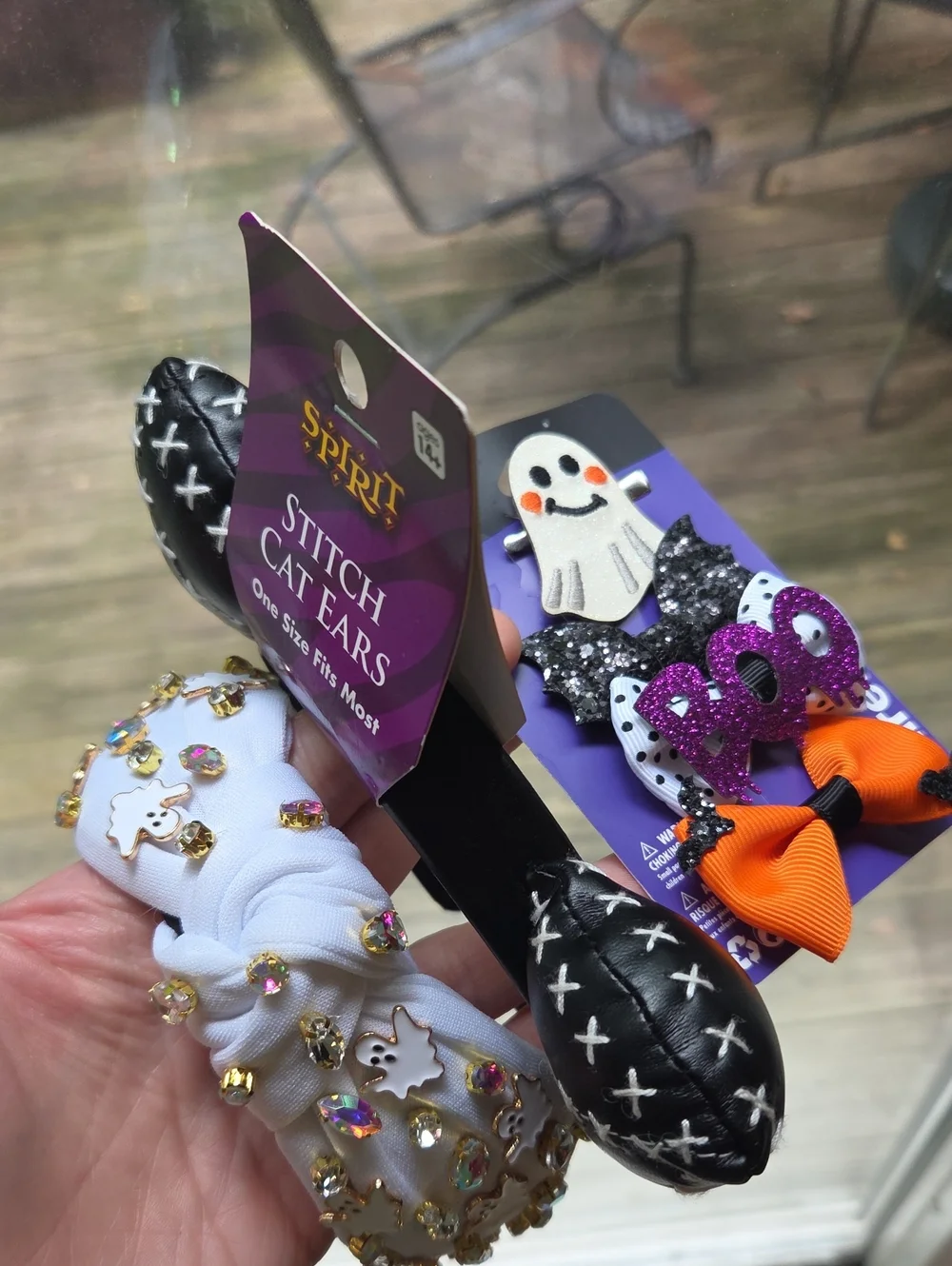 Girls Bundle Of Halloween Hair Items